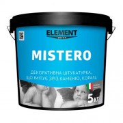 Штукатурка декоративна інтер'єрна ELEMENT Decor Mistero з ефектом імітації зрізу каменю/корала 5 кг