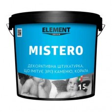 Штукатурка декоративна інтер'єрна ELEMENT Decor Mistero з ефектом імітації зрізу каменю/корала 15 кг