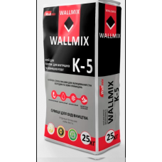 Клей для облицювальної плитки Wallmix K-5 25 кг (тільки на вертикальні поверхні)