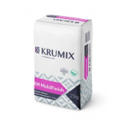 Шпаклівка гіпсова KRUMIX KM MultiFinish фінішна 25 кг