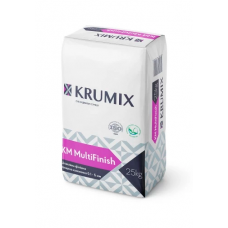 Шпаклівка гіпсова KRUMIX KM MultiFinish фінішна 5 кг