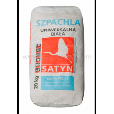 Шпаклівка гіпсова Satyn PSZ-11 2в1 універсальна інтер'єрна 20 кг