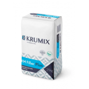 Шпаклівка гіпсова для гіпсокартонних швів спеціальна KRUMIX KM Filler Plus 25 кг