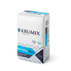 Шпаклівка гіпсова для гіпсокартонних швів спеціальна KRUMIX KM Filler Plus 5 кг